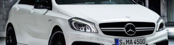 Подробное рассмотрение Mercedes-Benz A45 AMG (W176) с фотографиями Mercedes-Benz A45 AMG (W176) на IronHorse.ru ©