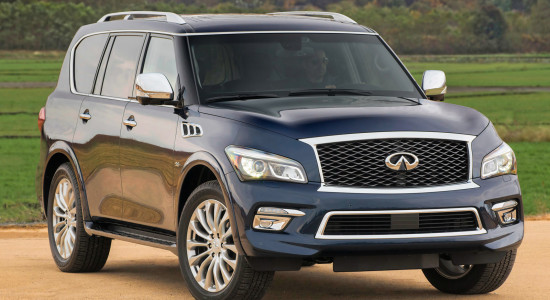 Подробное рассмотрение Infiniti QX80 (2017-2018) с фотографиями Infiniti QX80 (2017-2018) на IronHorse.ru ©