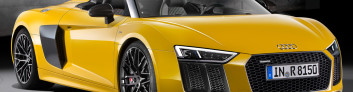 Подробное рассмотрение Audi R8 Spyder V10 (2016-2017) с фотографиями Audi R8 Spyder V10 (2016-2017) на IronHorse.ru ©