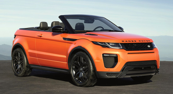 Подробное рассмотрение Range Rover Evoque Convertible с фотографиями Range Rover Evoque Convertible на IronHorse.ru ©